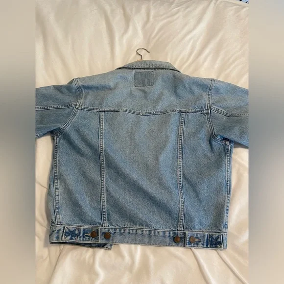 WRANGLER BRAND CLASSIC JEAN JACKET DENIM JACKET THICK FOR MEN